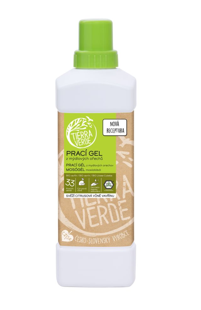 Tierra Verde Prací gel Vavřín láhev 1 l